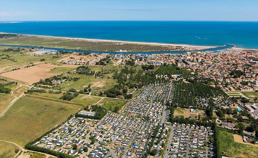 Mobilhome Pour 4 A 6 Personnes Valras-Plage Eksteriør bilde